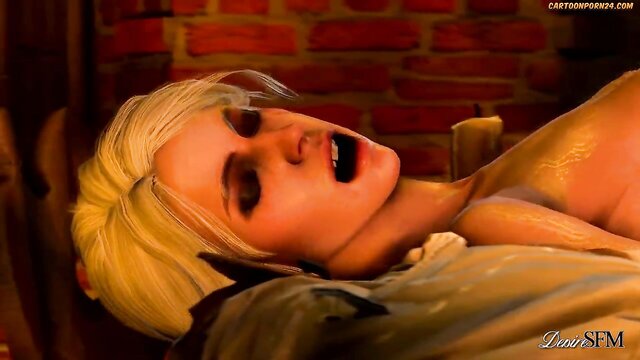 animated, ciri, geralt - witcher porn ciri geralt