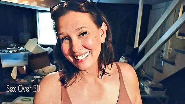 big tits, cumshot, amateur - mom seduces young renter
