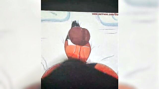 elastigirl, cum explosion, cartoon cum - elastigirl creampie