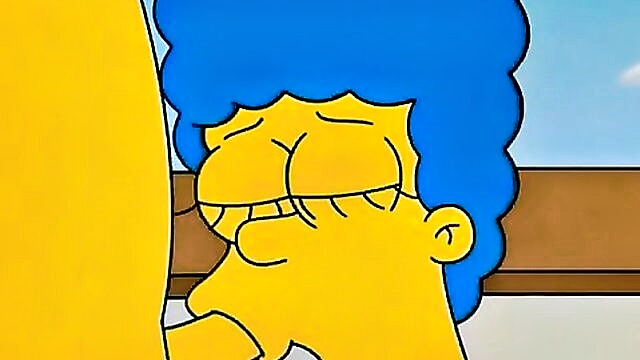 parody, mom and son, wife ass - marge simpson cheating ass