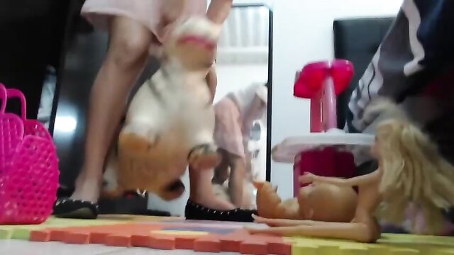 James, Lulita, marianita - stepdaughter seduction with dolls
