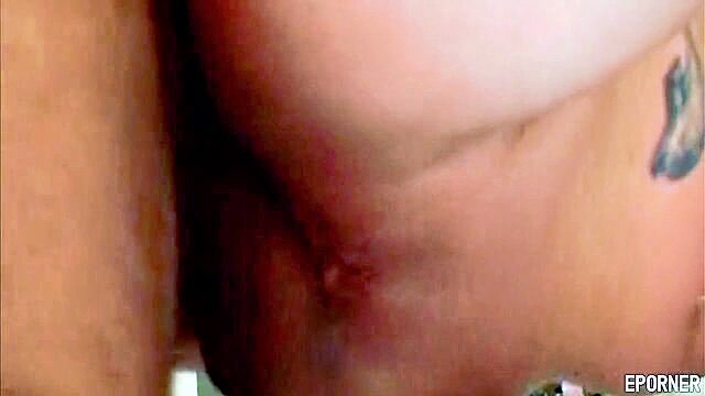 cumshot, blonde, big tits - retro milf emotional scene