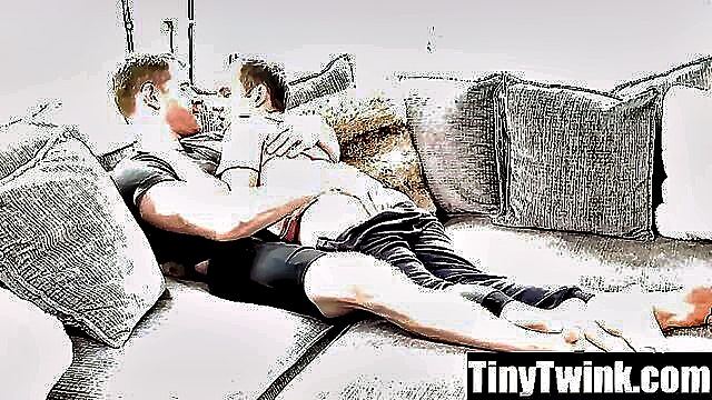 blowjob, young (18+), fingering - tiny guy banged midday