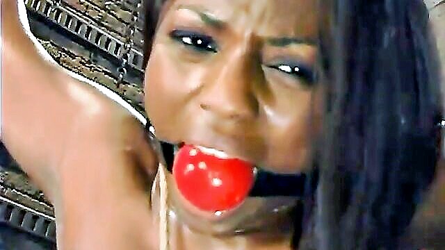 Jada Fire - gagged ebony slut jada fire Water Bondage