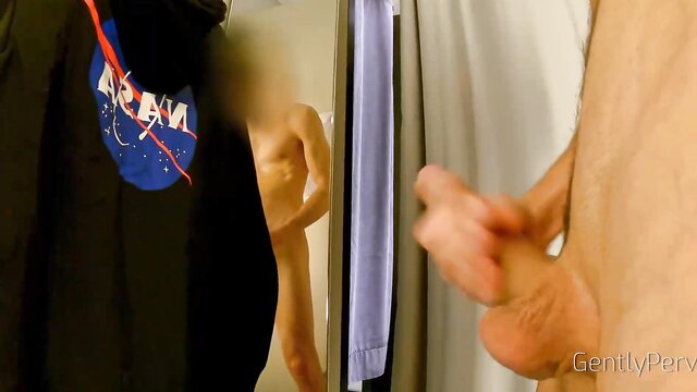 public, dressing room, stranger - dressing room seduction