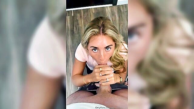 blonde, cheats, big dick - blondie porn with big eyes