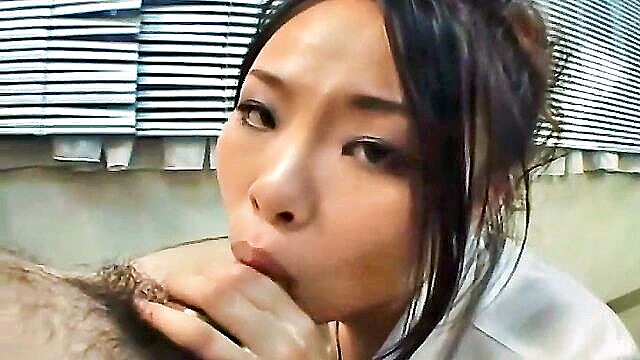 big-tits, cumshot, blowjob - rough japanese blowjob