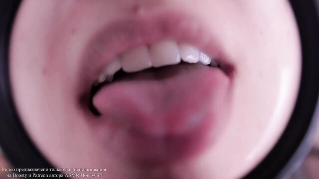 asmr, asmr honeygirl, honeygirl - asmr honeygirl lens licking