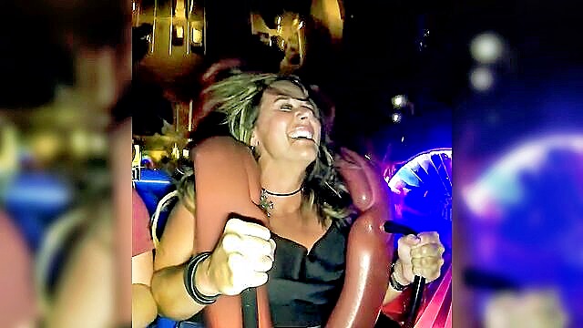 french, big tits, teen 18+ - cleavage on bondage ride