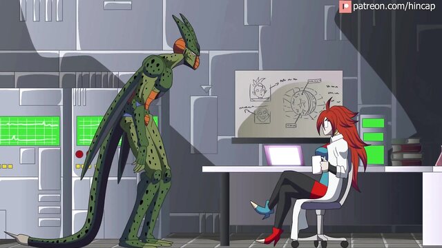 fetish, bizarre, animation - hentai cell dbz