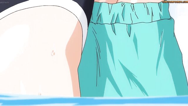 masturbate, anime, teen - sweet home girls ep3