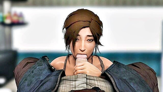 bound hands, hilichurl (genshin impact), animal genitalia - showers are better than tombs lara croft