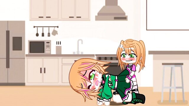 fnaf, afton, gacha - elizabeth clara charlie fuck