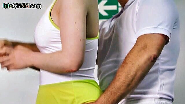 tennis, femdoms, cfnm - cfnm tennis femdom cock