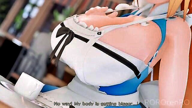 Inflatechan - coffee date turns giant