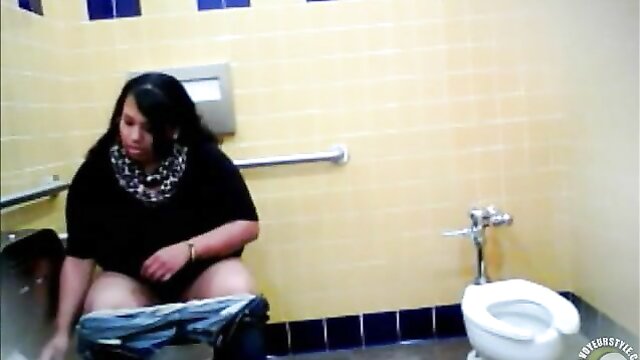 urinating, brazilian, fattie - fattie brazilmatheson80 public restroom matheson80
