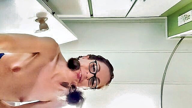 brunette, amateur, fetish - deep toilet grant crapper