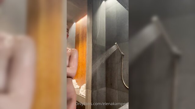 big boobs, cute, big tits - elena kamperi nude sauna