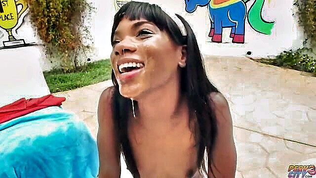 big dick, anal, big tits - black teen deepthroat xxx