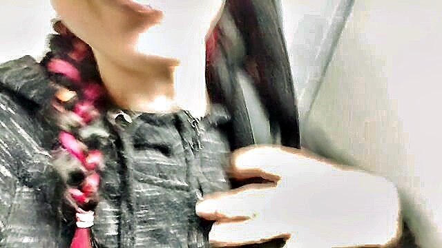 amateur, fetish, public - theatre restroom porn