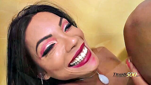 nal, big tits, shemale - tran gata fode shackles