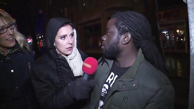 street interviews, milf, street - milf bbc pickup