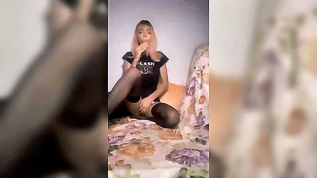 solo, amateur, young - trans egirl webcam
