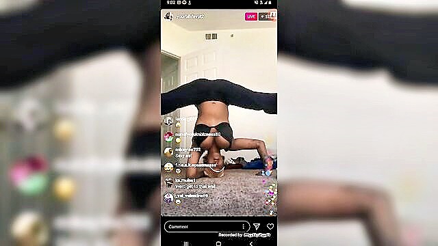 ebony, porn video, big tits - nipygummy ig live