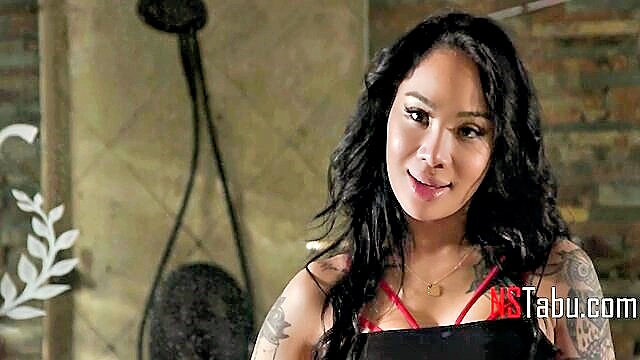asian, creampie, porn video - steaming stepmoms lesbian ambush