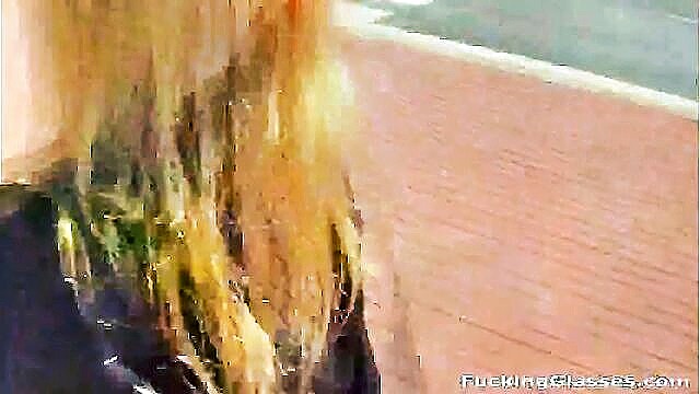 pretty blonde girl, teen cocksucker, teen doggystyle fucking - blonde babe fucked outdoors