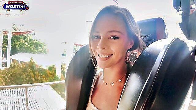 amateur, public, pov - divine first date fuck