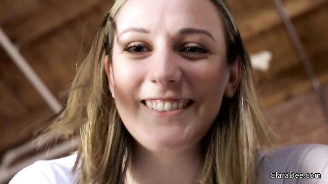 blonde, milf, amateur - clara dee pov virtual pegging