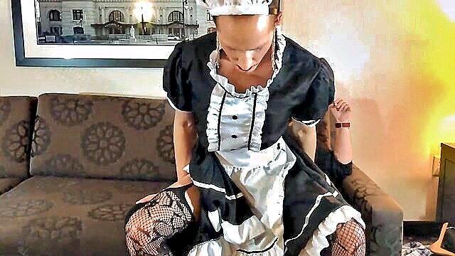 maid, transsexuals, home made - maid pegging sissyiterea