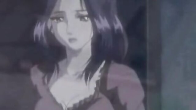 hentai, blowjob, big tits - anime blowjob old man