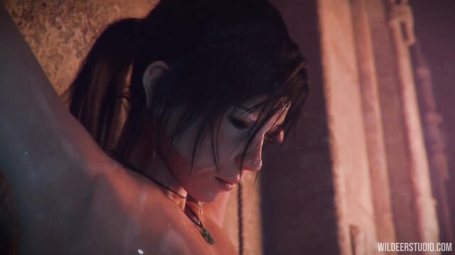 wildeerstudio, lara croft comic, wildeer studio - gates of deeper part 4