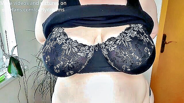 amateur, big tits, bbw - hairy fantasies german milf brassiere