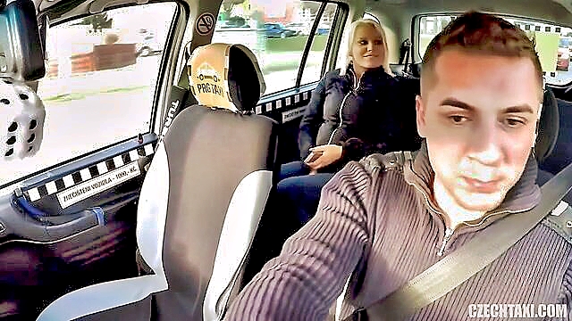 Lucy Shine - czech taxi 34   lucy shine Czech Taxi