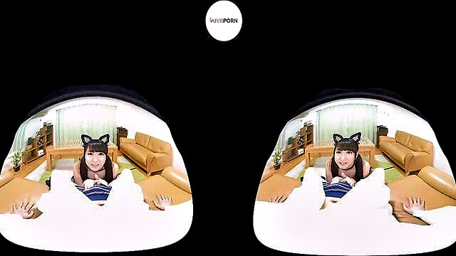 watch a japanese maid with a cute and innocent face give you a fantastic blowjob in this now streaming vr video : damore_laurie