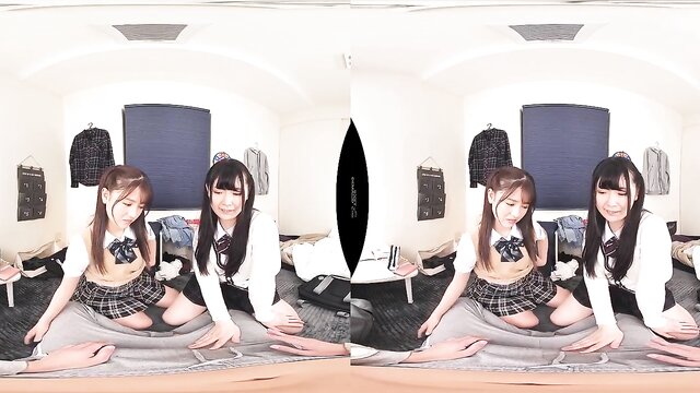 asian, amateur, brunette - virtual reality spicy asian sex