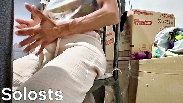 at home, transsexuals, jerked off - hd home audio nearly orgasm jerking