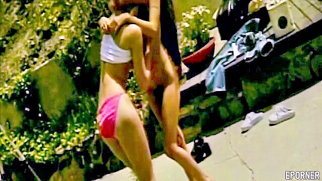 lesbians, brunette, big tits - vintage lesbian hot video