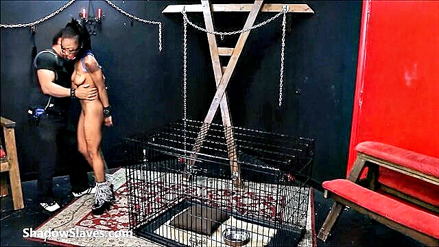 harmony, slave, ebony - harmony bdsm punishment