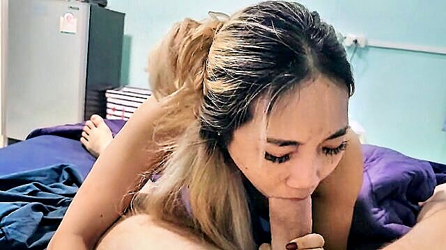 blowjob cum in mouth, amateur blowjob, asian blowjob - shooshtime funny blowjob