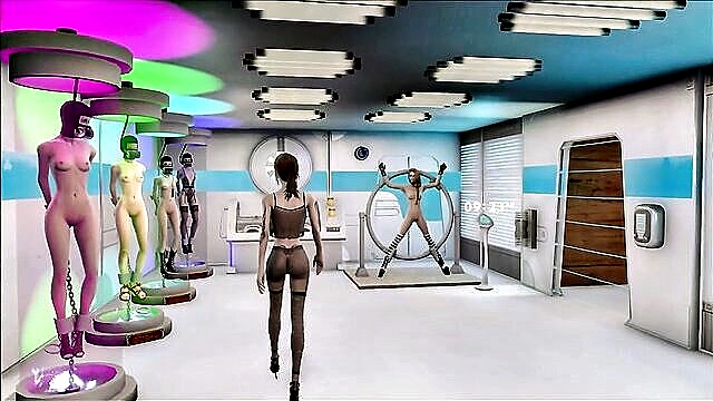 sexy, brunette, hot - fallout 4 anime babe show