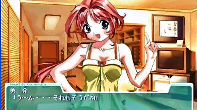 hentai sex movies, eroge, hentai - erotic heart de roommate hentai   xxxbp