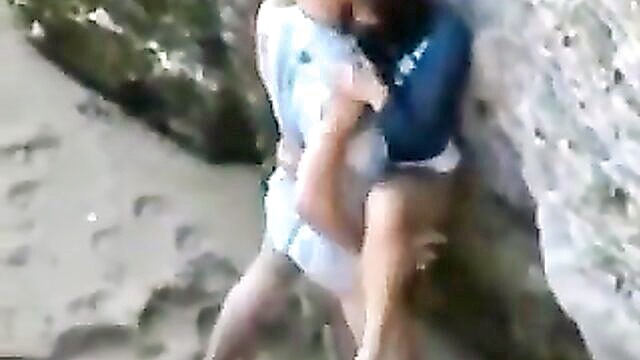 outdoor sex with rough intensity on a public beach : eloise_bahringer