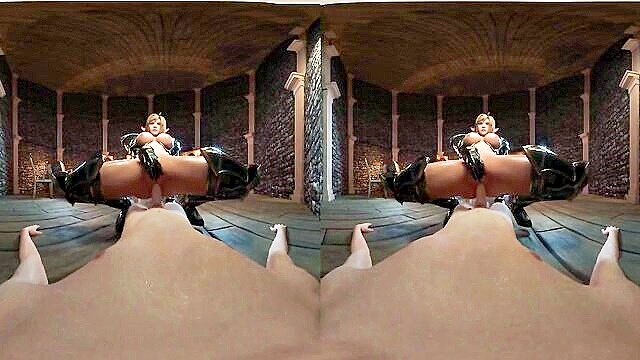 experience the thrill of being observed by guards in this vr hentai video : greenholt_brenna