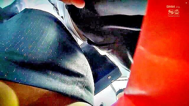 office lady, natural tits, busty asian girl - office sluts get facialed on bus