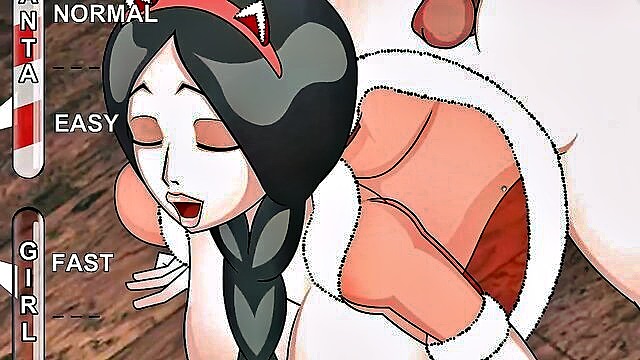 sex, babe, hardcore - anime christmas sex