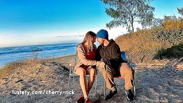 amateur couple, real sex, real - camping lustery amateur sex